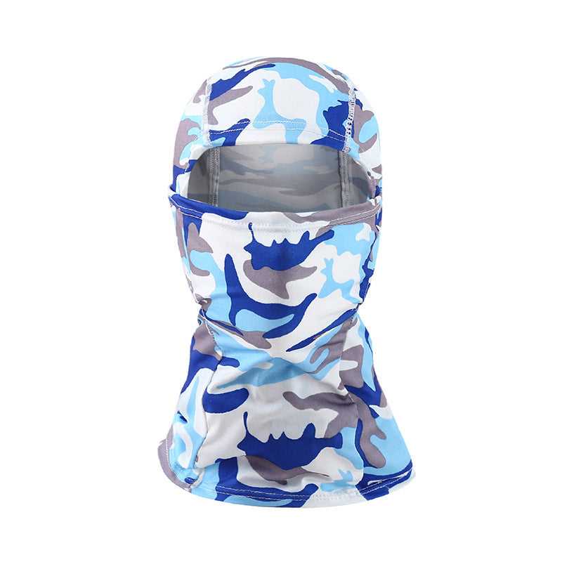 Outdoor Cycling Camouflage Hood Sun Protection Balaclava