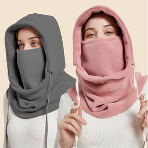 Women's Winter Scarf Mask Integrated Balaclava