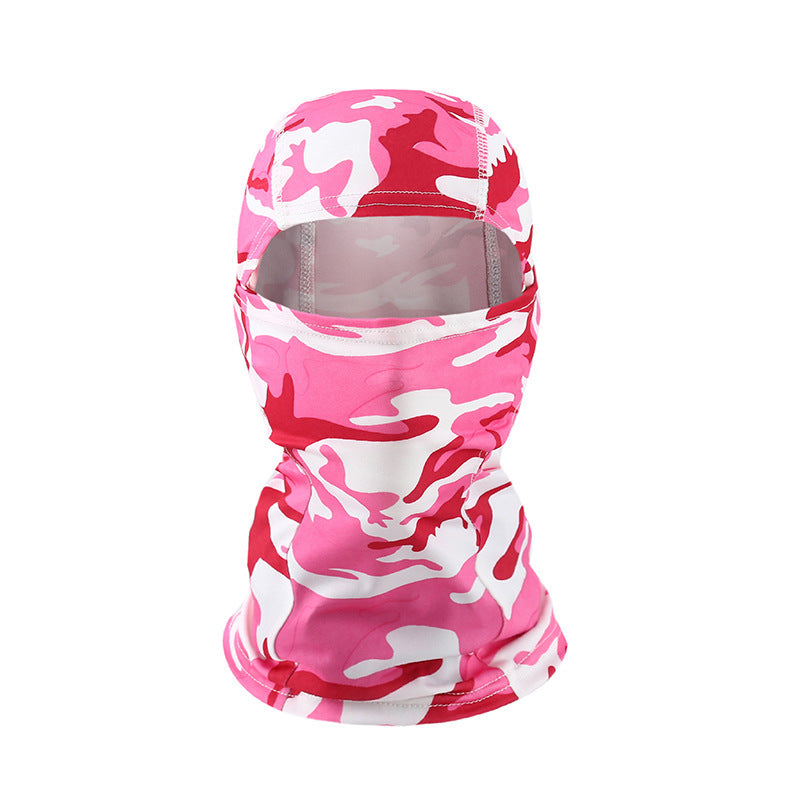 Outdoor Cycling Camouflage Hood Sun Protection Balaclava