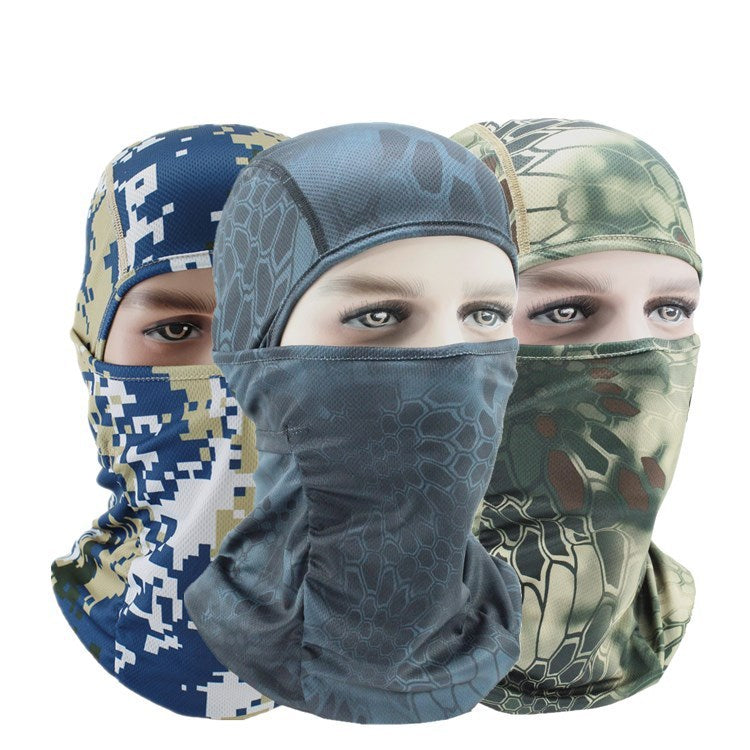 Python Pattern Balaclava With Sun Protection