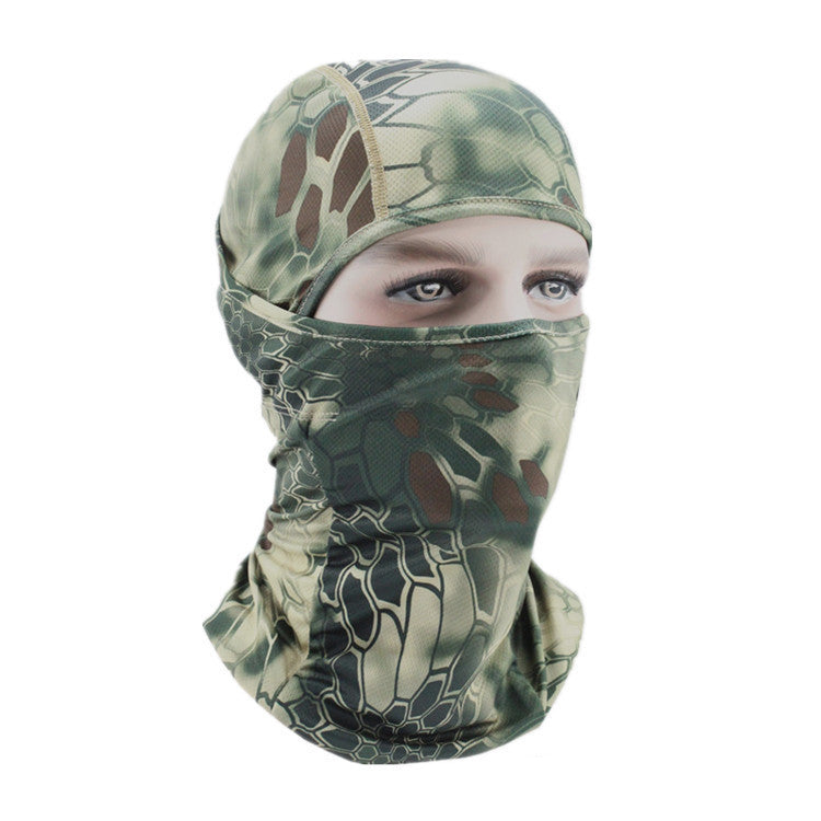 Python Pattern Balaclava With Sun Protection