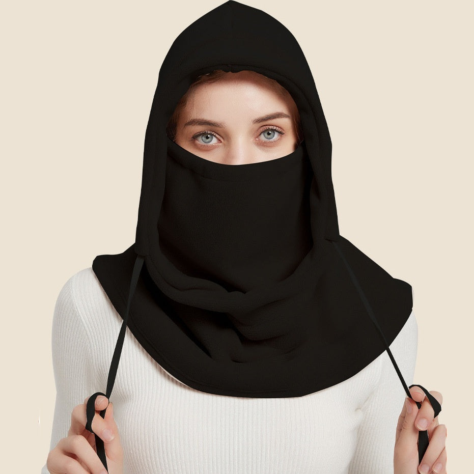 Women's Winter Scarf Mask Integrated Balaclava