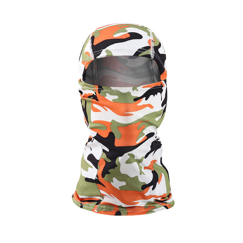 Outdoor Cycling Camouflage Hood Sun Protection Balaclava
