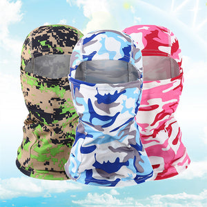 Outdoor Cycling Camouflage Hood Sun Protection Balaclava