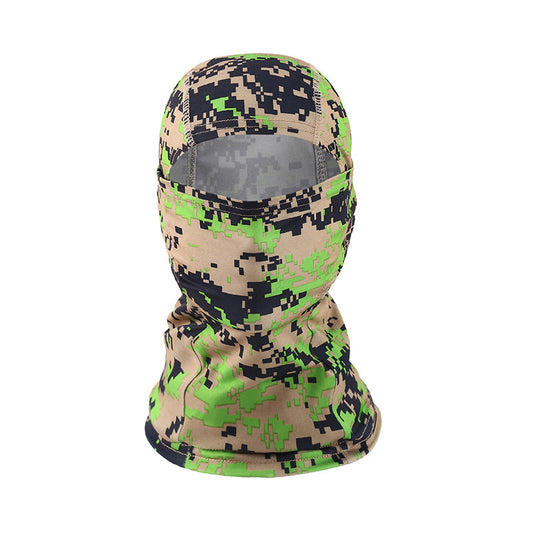 Outdoor Cycling Camouflage Hood Sun Protection Balaclava