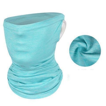 Sky blue ear towel
