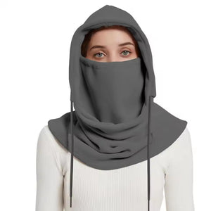 Women's Winter Scarf Mask Integrated Balaclava