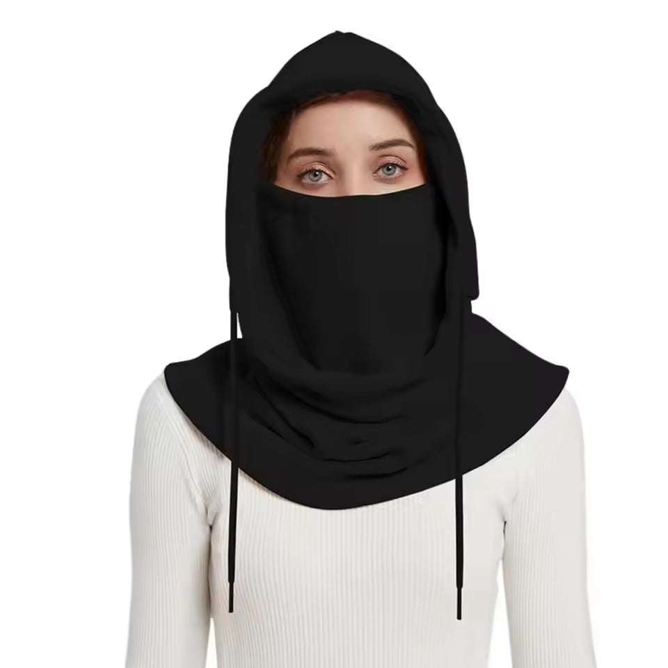 Women's Winter Scarf Mask Integrated Balaclava